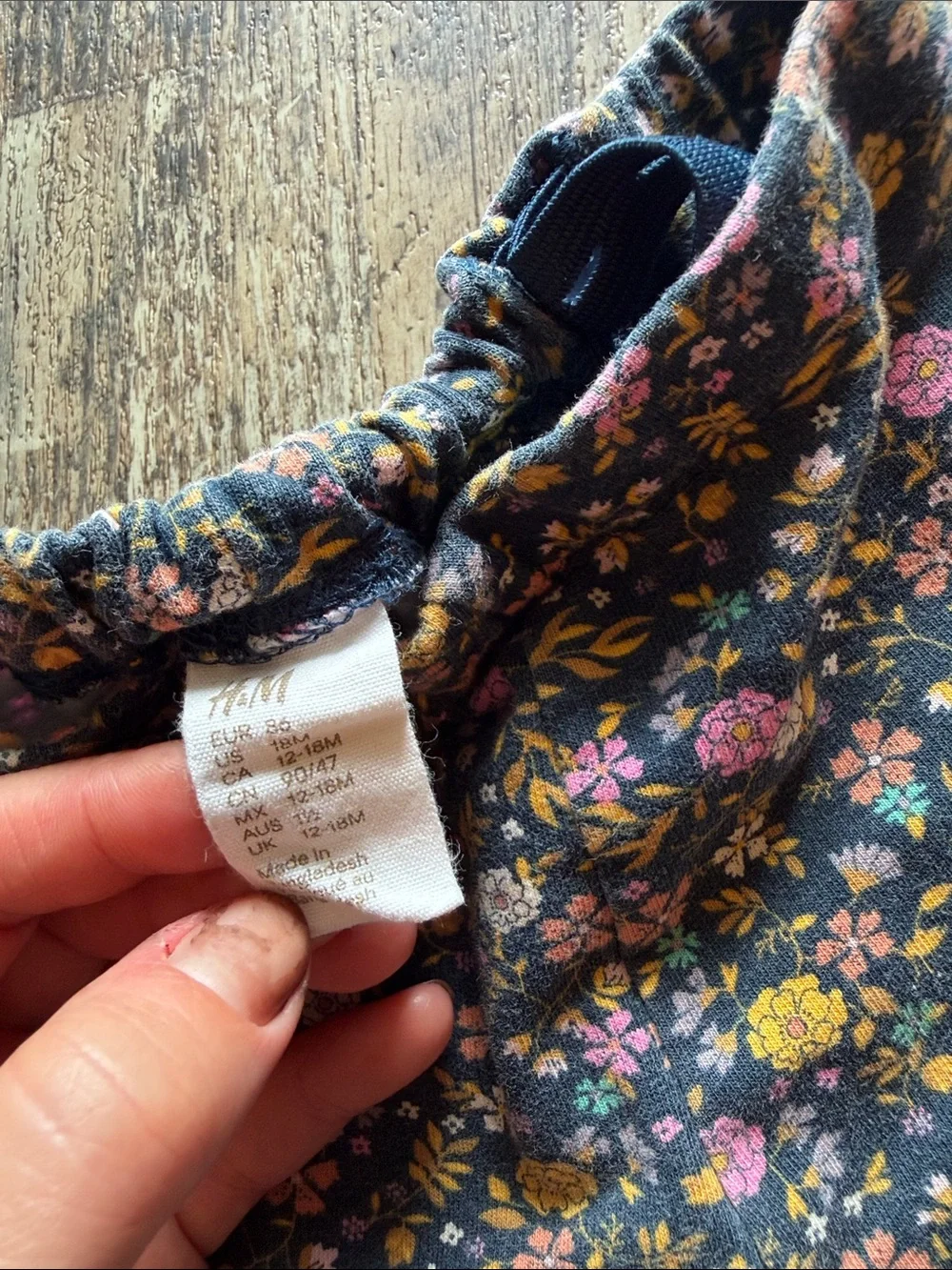 H&M 18 Month Floral Pants